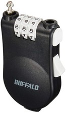 BUFFALO Retractable Wire Dial Combination Lock BSL10 Japan Import picture