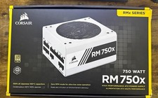 Corsair RM750x 750W 80 Plus Gold ATX Power Supply Unit - White picture