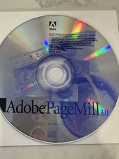  Adobe PageMill 3.0 Macintosh Vintage Software Mac CD Disc Only 1998 picture