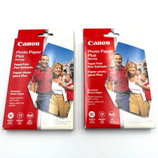 VTG Canon Inkjet Photo Paper Plus Glossy PP-101 4x6 50 Sheets, New Sealed Box picture