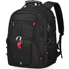 NUBILY Laptop Backpack 17 Inch Waterproof Extra Large TSA Travel Backpack Ant... picture
