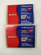 SONY Travan 20GB Data Cartridges, New-Factory Sealed, Lot of 2 picture