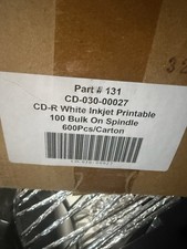 600 New Blank CD-R White Inkjet Printable Discs – 6 Packs of 100 picture