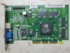 Dell NVidia 07D208 P55 G-Force 2 MX AGP 32MB Video Card picture