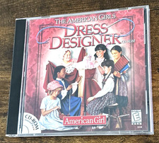 Vintage American Girl Dress Designer PC CD ROM Customize, Create & Print picture