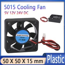5015 5cm Cooling Fan 50 X 50 X 15 mm 5V 12V 24V DC 3D Printer 2 Pin Cooling Fan picture