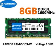 Q-PERTORS DDR3L 8GB 16GB 32GB 1600MHZ 1.35V SO-DIMM Non-ECC Laptop Memory RAM picture