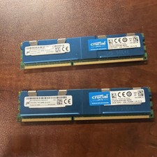 Lot(2) Micron 32GB 4Rx4 PC3-14900L Server Memory MT72JSZS4G72LZ-1G9E2A7CE picture