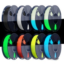 TECBEARS Glow in The Dark PLA Filament, Neatly Wound Luminous PLA 3D Printer ... picture