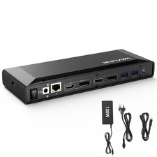 DisplayLink Docking Station Dual 5K/4K@60Hz Display 100W PD Ethernet 4x USB-A picture
