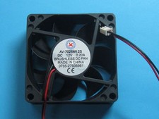 1 pcs Brushless DC Cooling Fan 12V 7025S 11 Blade 70x70x25mm 2pin Sleeve Bearing picture