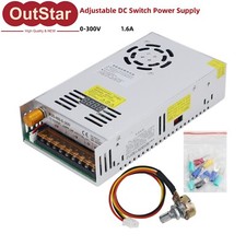Digital Adjustable DC Switch Power Supply 0-300V 1.6A with 0.28