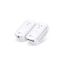 TP-Link TL-PA8033P KIT AV1300 3-Port Gigabit Passthrough Powerline Starter Kit picture