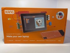 Kano Make Your Own Laptop Computer Kit Raspberry Pi 3 STEM Coding Open Box picture