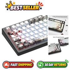 XVX PBT Cherry Profile Keycaps - Custom 60% to 100% Keyboard, Plum Blossom picture