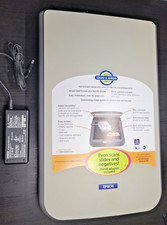 EPSON Perfection 1260 J121A Color Flatbed Photo Scanner Tested Working excellent picture