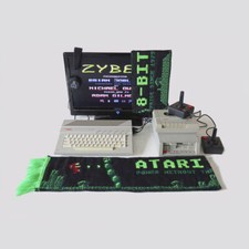 Atari XL / XE Zybex Fan Scarf. Power Without the price since 1982 picture