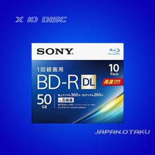 x5 x10 Disc Sony BD-R DL 50GB 6Write Speed Blu-ray disc Dual Layer From Japan picture