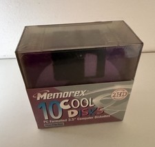 10 Pk Memorex 2HD 3.5