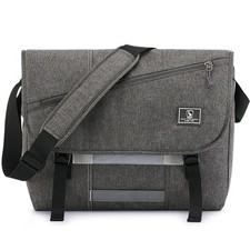 14 Inch Laptop Messenger Crossbody Satchel Shoulder Briefcase Bag For Men picture