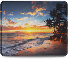 Mouse Pad with Non-Slip Rubber Base⭐ Premium-Textured & Washable Computer⭐⭐⭐ picture