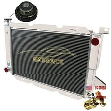 4 Row Aluminum Radiator for 1985-1997 Ford Bronco F250 F350 F150 F Super Duty picture