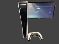 PlayStation 5 PS5 Digital Edition  NO CONTROLLER, CRASHES, AS-IS, READ LISTING picture