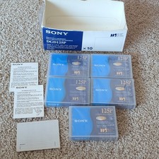 5 Sony DGD125P DDS Data Cartridge 12.0GB Premium Media picture