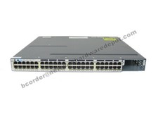 Cisco WS-C3750X-48T-L 48-Port Gigabit 3750X Switch w/ AC - 1 Year Warranty picture