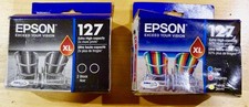 SET of 5 New Genuine Sealed Epson 127 HIGH YIELD Inkjet Cartridges KCMY 2019-23 picture