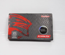 KingSpec M.2 NVMe PCIe Gen 3 x 4 2280 128GB SSD Computer Technology picture