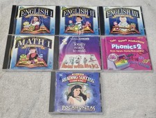 Math Reading Vocabulary Spelling (3-10yrs) Educational, Learning PC MAC CDROM picture