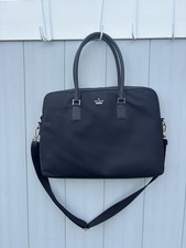 Kate Spade Briefcase/Messenger Bag, Gold Hardware, Interior Organization, NWOT picture