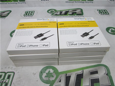 StarTech USBLT15CMB 6in 15cm Black USB Cable Lightning Connector New Lot of 8 picture