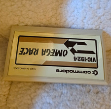 Commodore VIC-20 Omega Race Video Game Cartridge VIC-1924 Made in Hong Kong picture