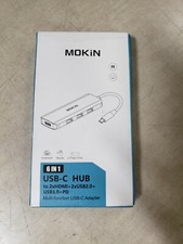 MOKiN 6 in 1 USB-C HUB 2xHDMI and 2xUSB2.0 and 2xUSB3.0 picture