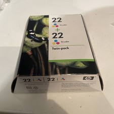 HP 22/CC580FN Color 2 Pack Ink Cartridge - New in Box picture