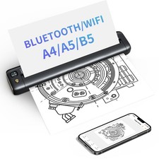 Rongta Portable Printers Wireless for Travel, WiFi  Bluetooth Mobile Printer,... picture