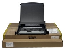 NEW Eaton Tripp Lite Series B020-U08-19-IP 8-Port 1U Rack Console KVM Switch picture