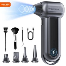 WOLFBOX MegaFlow100 Electric Air Duster 150000RPM Rechargeable Turbo Blower picture
