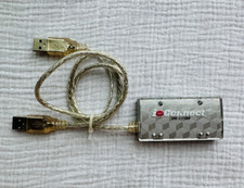 USB 2.0 Hub 4 Port Cable Clear Silver 28