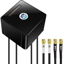 4-in-1 4G 5G Antenna Outdoor 6dBi 600-8000 MHz 2X2 MIMO LTE & 2X2 MIMO WiFi 7 picture