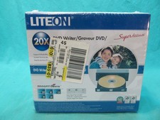 NEW SEALED LITEON 20X DVD WRITER SUPER ALL WRITE WITH NERO 7 ESSENTIALS picture