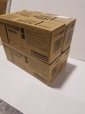 LOT OF 4 Genuine Kyocera TK-512M Magenta Toner - NEW SEALED           #F2 picture