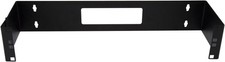 StarTech 2U 19in Hinged Wallmount Bracket for Patch Panels - Black picture