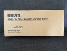 Ricoh Savin Lanier Genuine 430223 (Type 135) Black Toner picture
