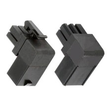 Cablecy 2pcs/lot ATX 6Pin Male to Female 90 Degree Up Down Angled Power Header picture