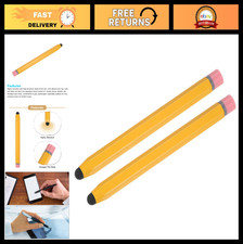 2pcs Universal Capacitive Stylus Pens for Touch Screens - Hexagon Crayon Design, picture