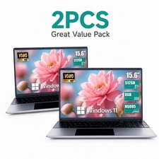 2 PACK Laptop 15.6