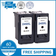 2 PG 245XL Black Ink Cartridge for Canon PIXMA TS3120  MG2520 MG2522 . picture